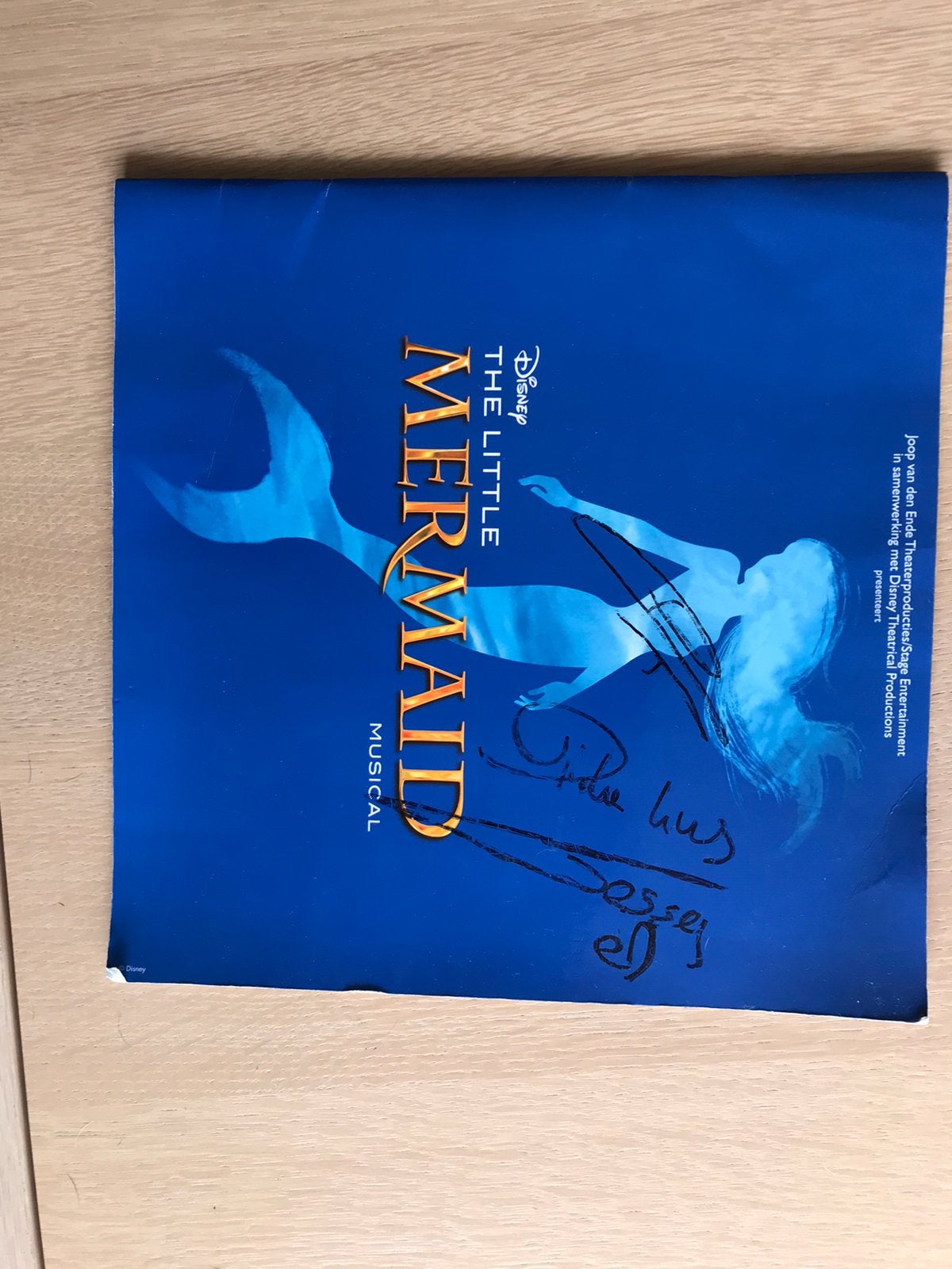 Musicalboek The Little mermaid, Verzenden, Zo goed als nieuw, Ballet of Musical
