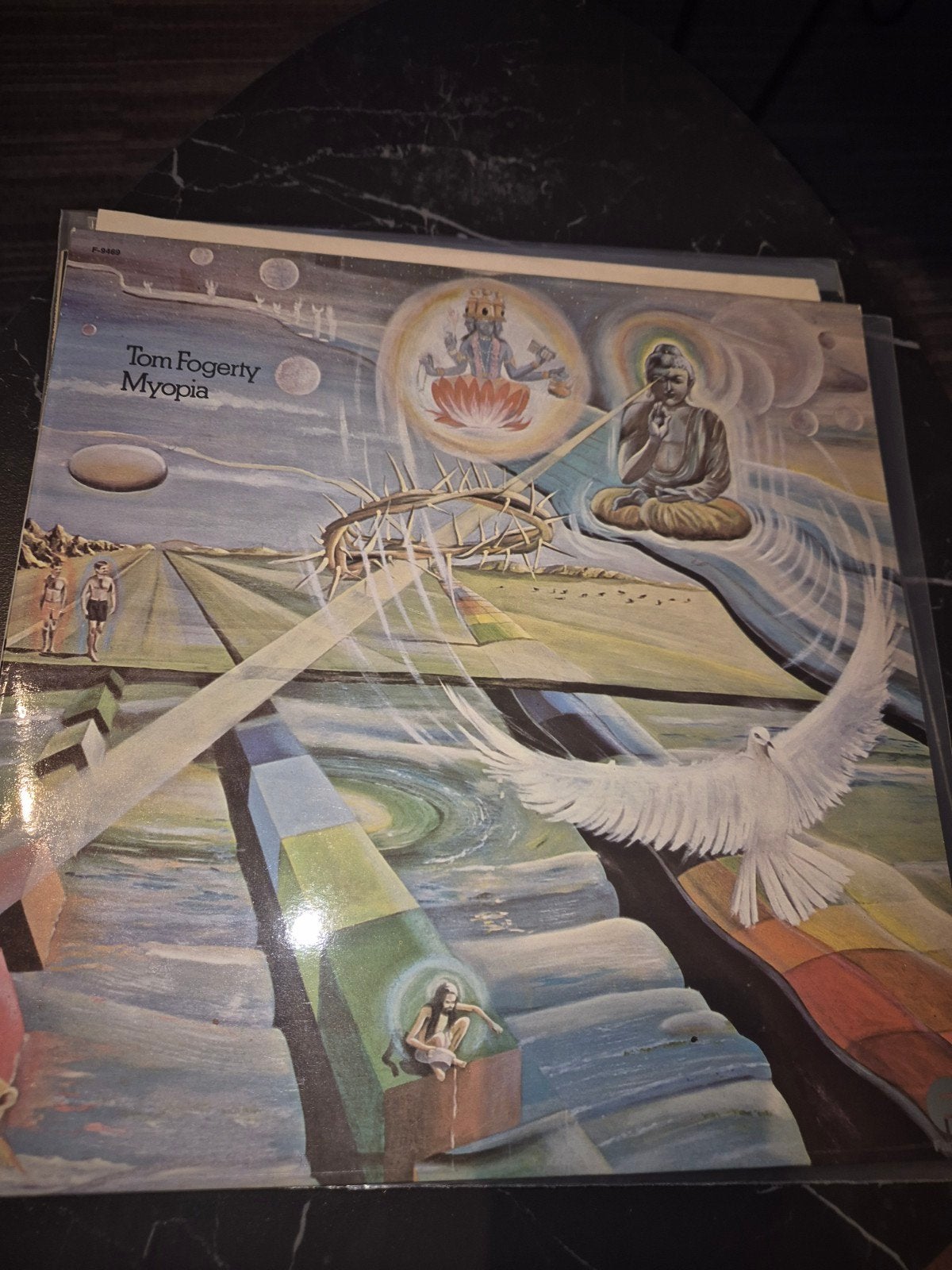 Tom Fogerty - Myopia, Cd's en Dvd's, Vinyl | Rock, Ophalen of Verzenden, Gebruikt, 12 inch, Poprock