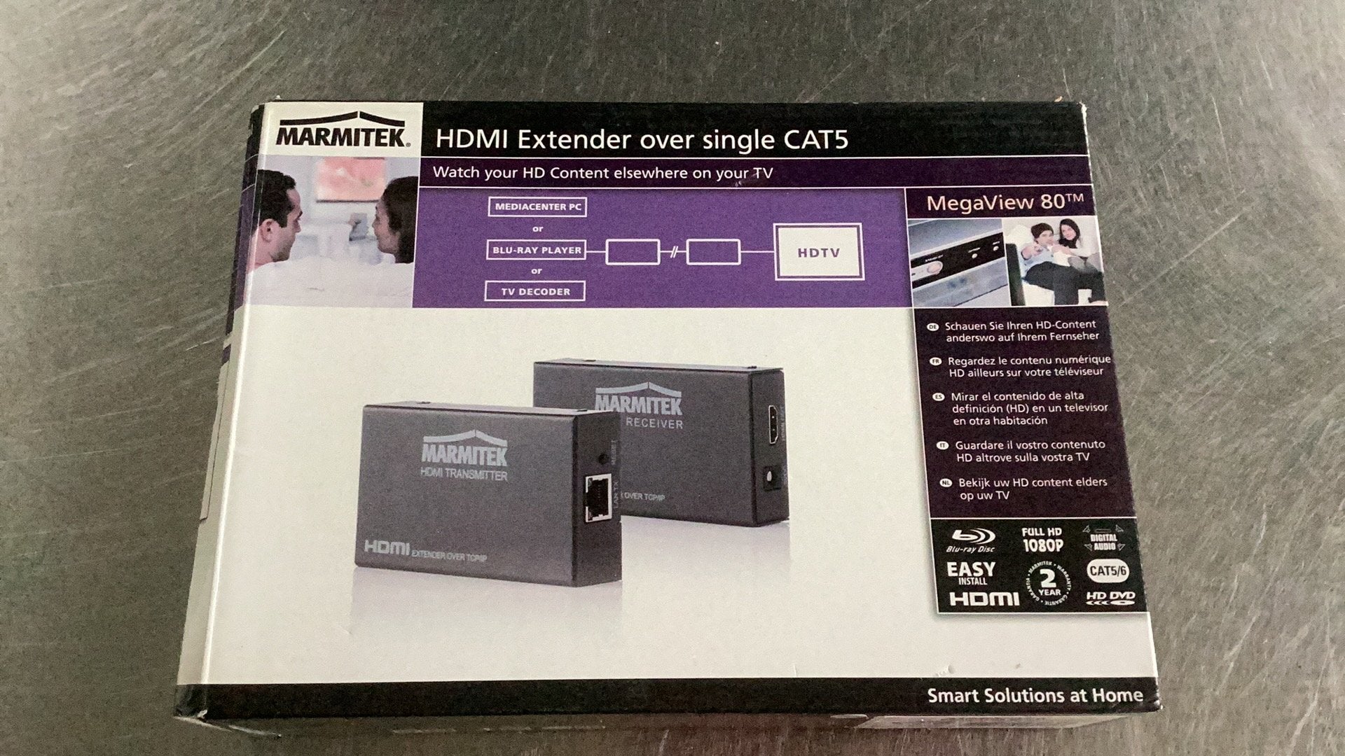 Hdmi signaalversterker tot 100 meter hdmi via netwerkkabel, Ophalen of Verzenden, Nieuw