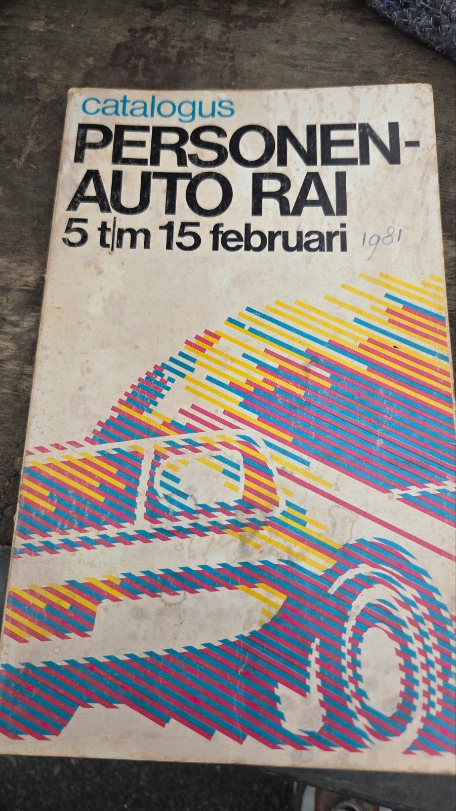 Catalogus Personen-Auto RAI 1981, Ophalen of Verzenden, Gelezen, Algemeen, RAI Vereniging