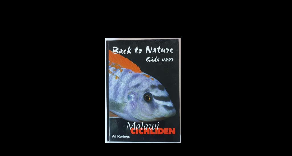 Back to Nature gids voor Malawi Cichliden - Ad Konings, Ophalen of Verzenden, Zo goed als nieuw, Overige typen