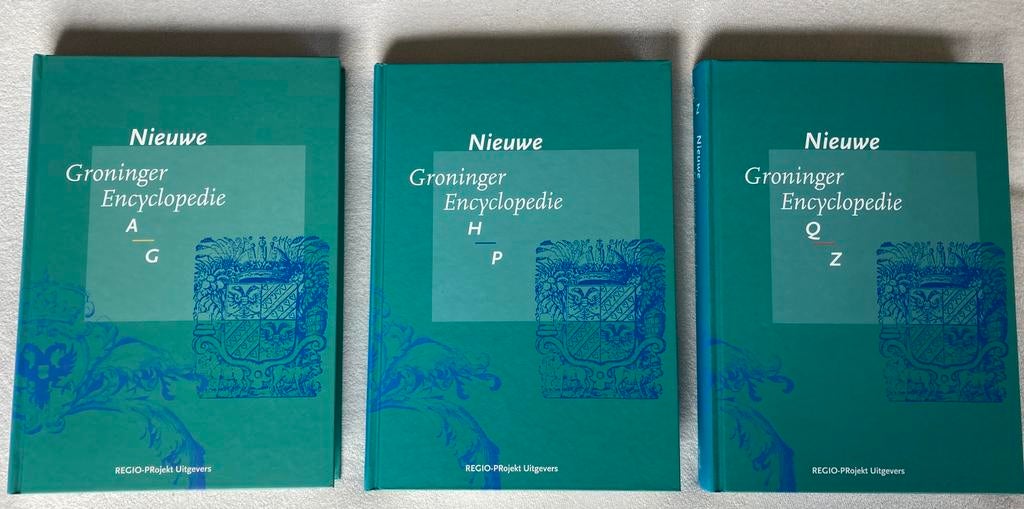 Nieuwe Groninger Encyclopedie - 3delig -nieuw!, Boeken, Ophalen of Verzenden, Nieuw