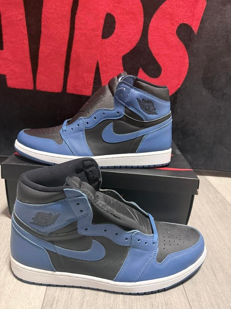 Nike Jordan Retro 1 High OG Dark Marina Blue mt47/us12,5, Ophalen, Blauw, Nike, Nieuw