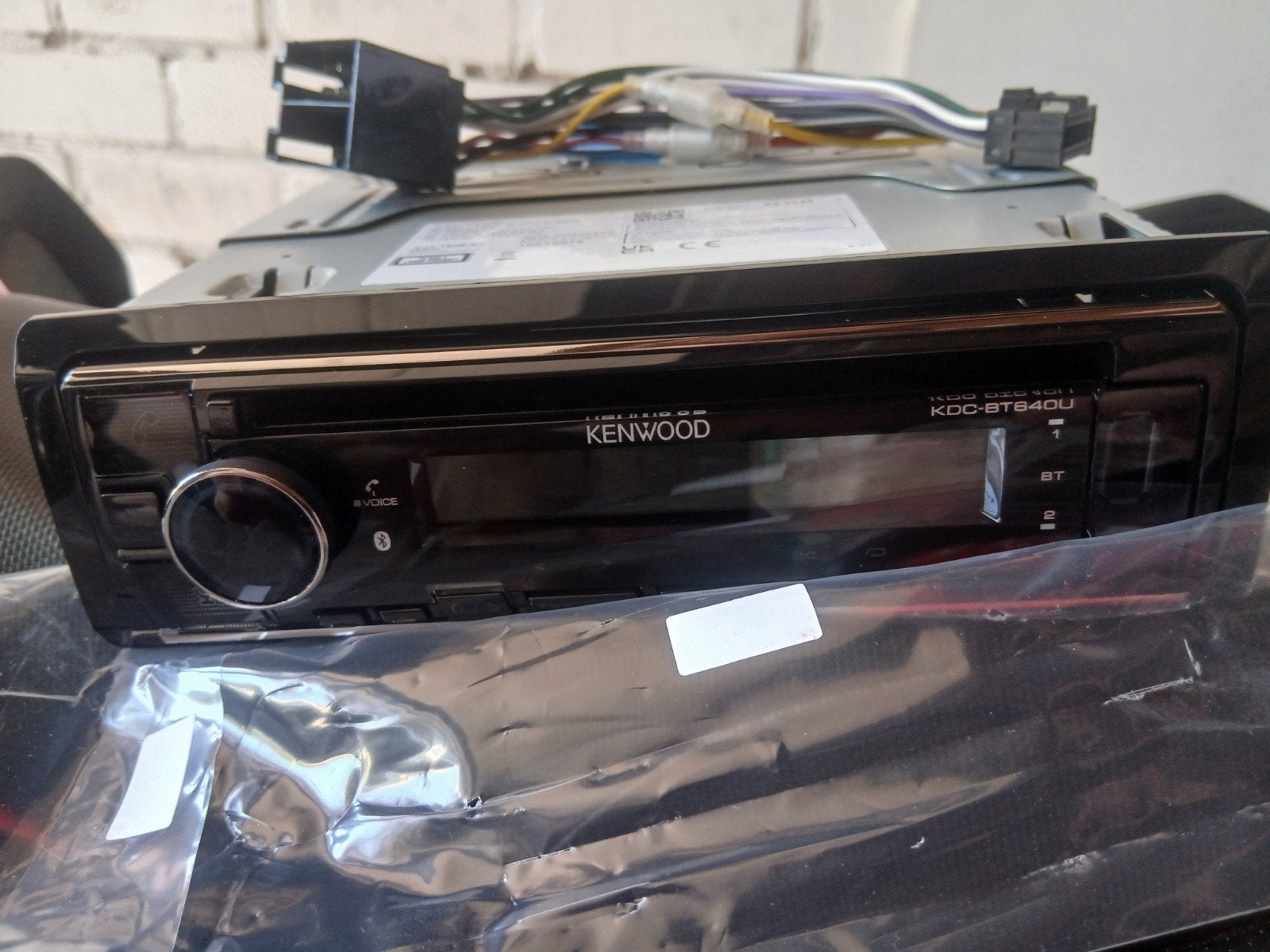 Kenwood KDC-BT640U Autoradio met Bluetooth, Ophalen of Verzenden, Nieuw