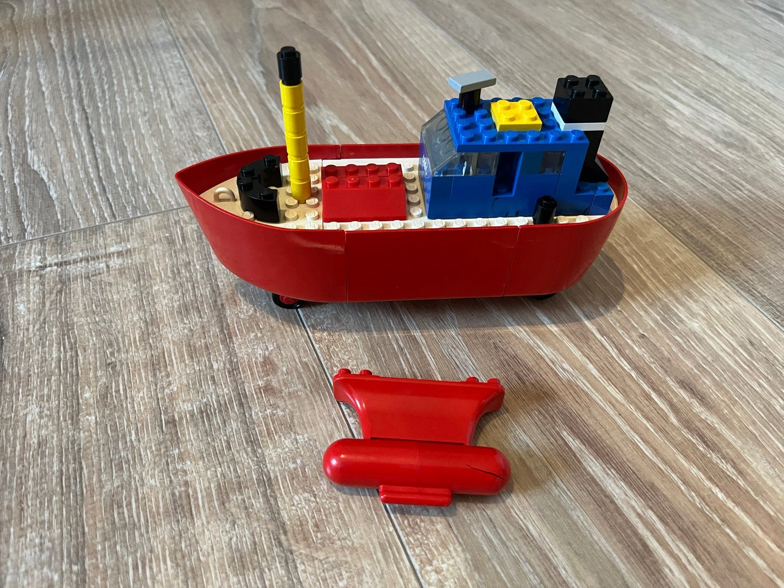 Lego 310-3 Sleepboot (1974) - Vintage Lego Boot, Ophalen of Verzenden, Gebruikt