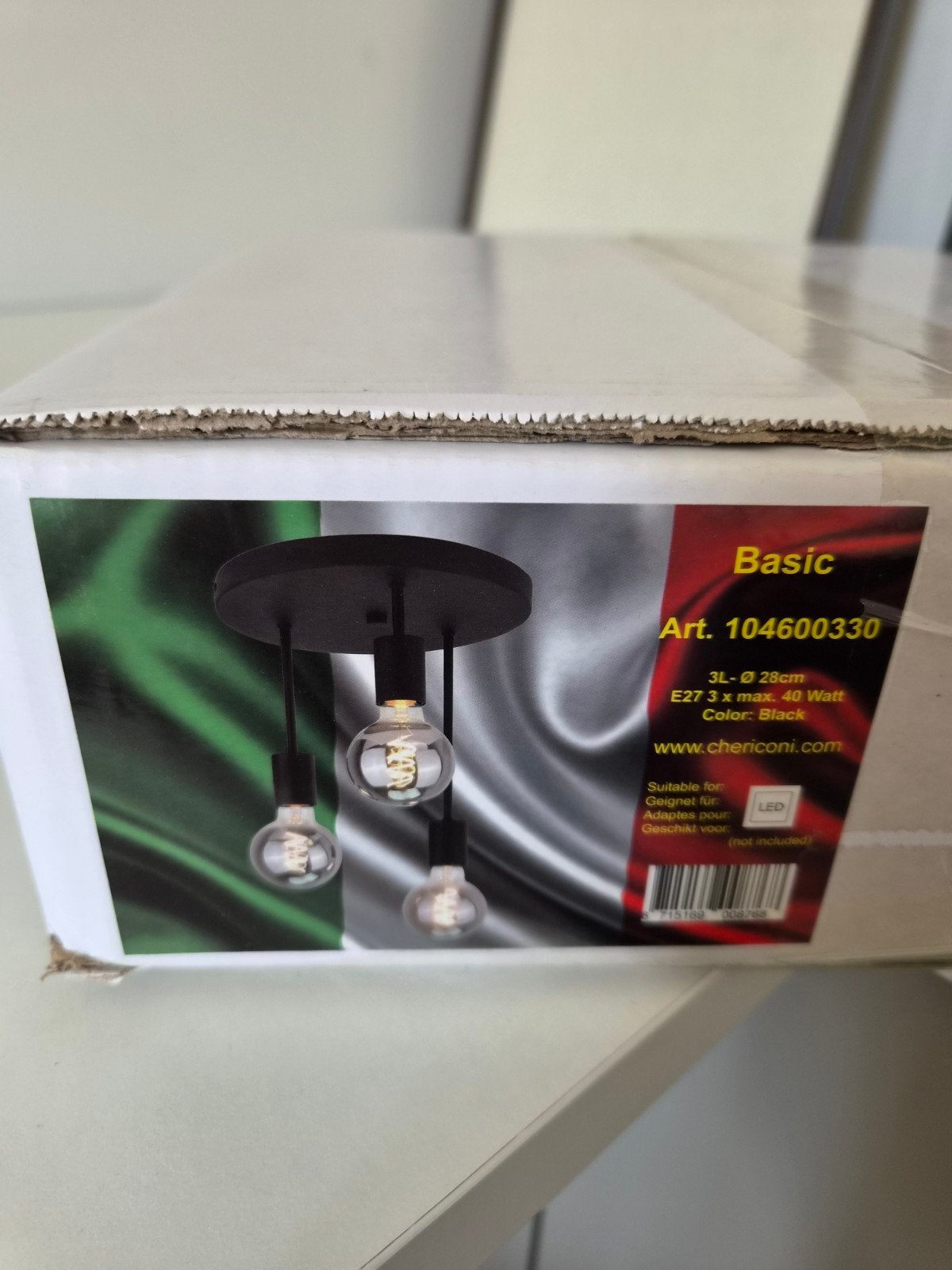 lamp, nieuw in doos, Ophalen, Nieuw, E27 (groot)