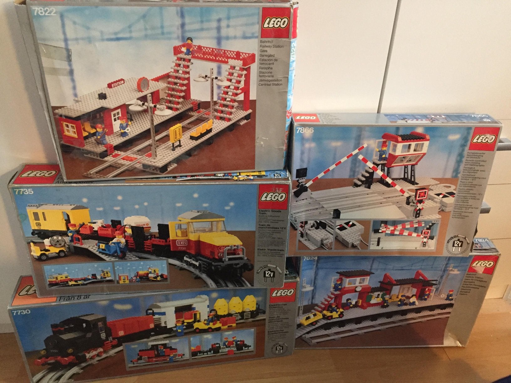 GEZOCHT LEGO TREIN TREINEN VINTAGE, Ophalen, Lego