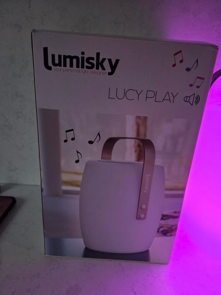 Lumisky Lucy Play Bluetooth speaker met licht, Ophalen of Verzenden, Minder dan 60 watt, Overige typen, Overige merken