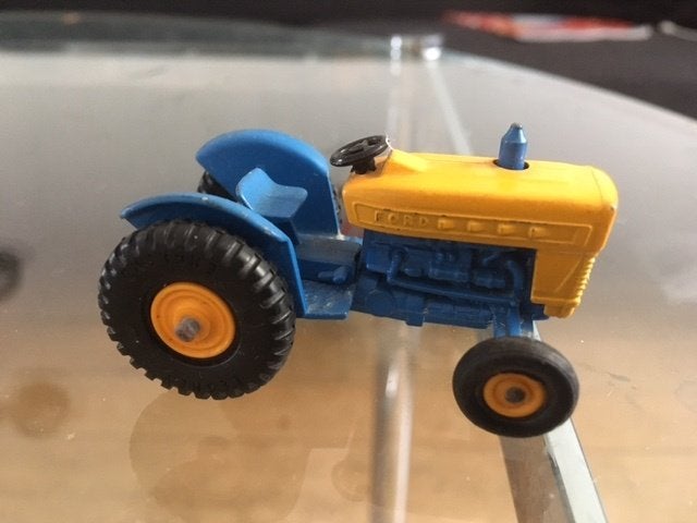 Matchbox 39 Ford tractor, Hobby en Vrije tijd, Modelauto's | Overige schalen, Verzenden, Gebruikt, Tractor of Landbouw