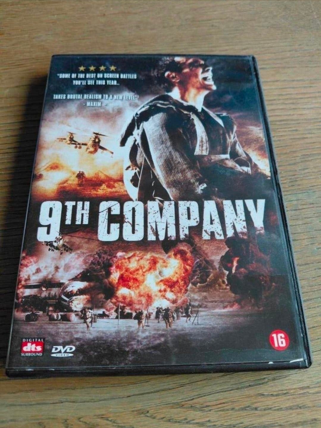 9th Company dvd., Vanaf 16 jaar, Ophalen of Verzenden, Gebruikt, Oorlog