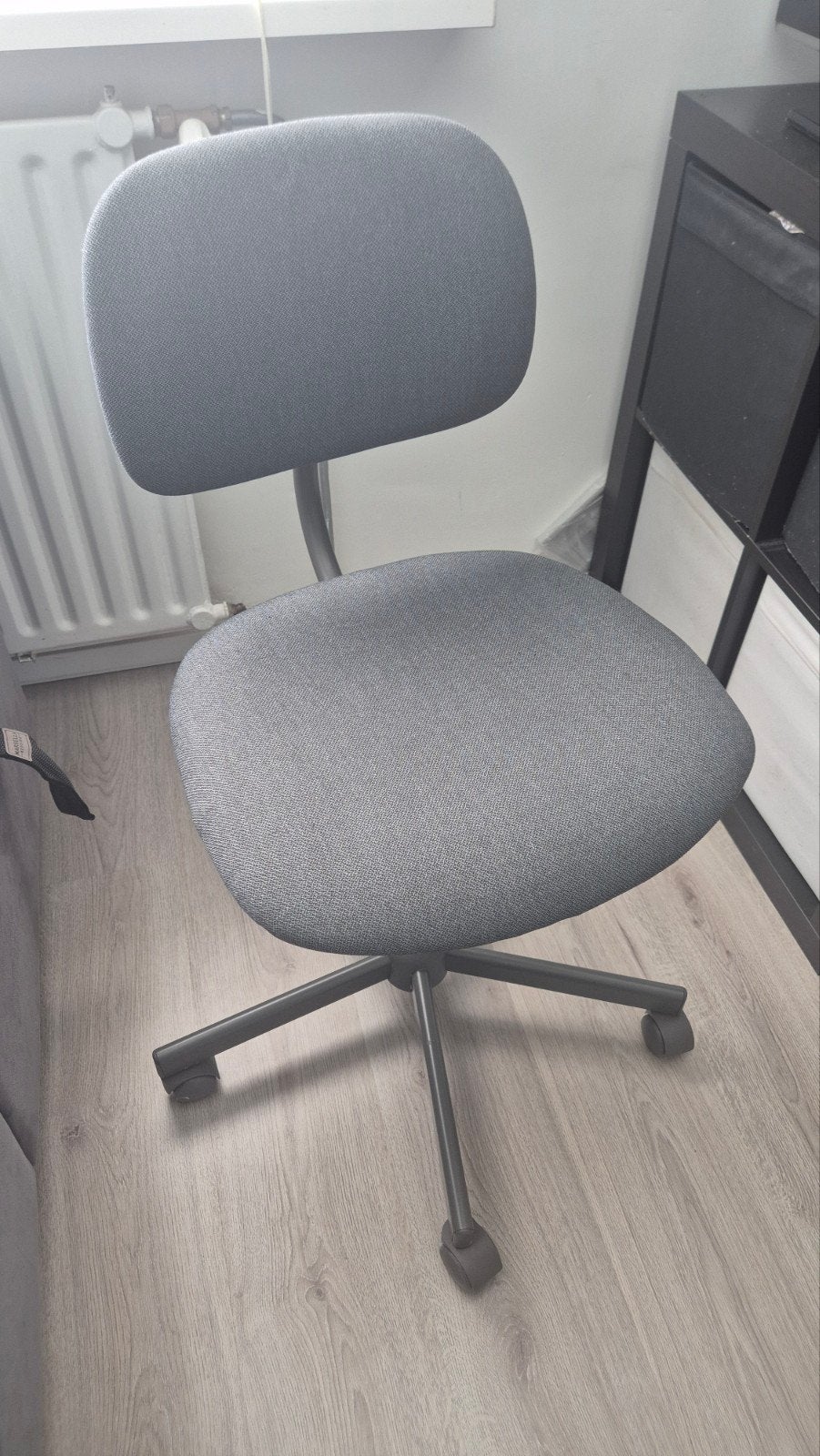 IKEA bureaustoel grijs, Ophalen of Verzenden, Gebruikt, Grijs, Bureaustoel