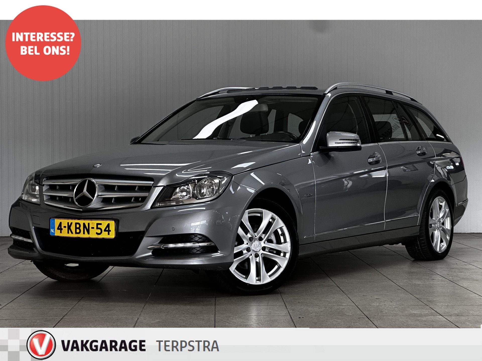 Mercedes-Benz C-Klasse Estate 220 CDI Business Class Avantga, Auto's, Automaat, Euro 5, Achterwielaandrijving, Zwart