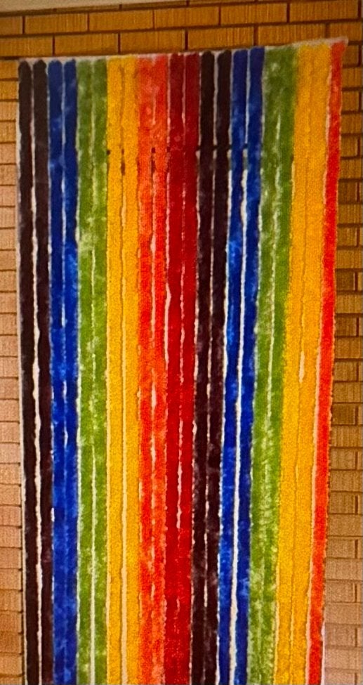 Vliegengordijn Kattenstaart Regenboog 100x230 cm, Ophalen, Nieuw