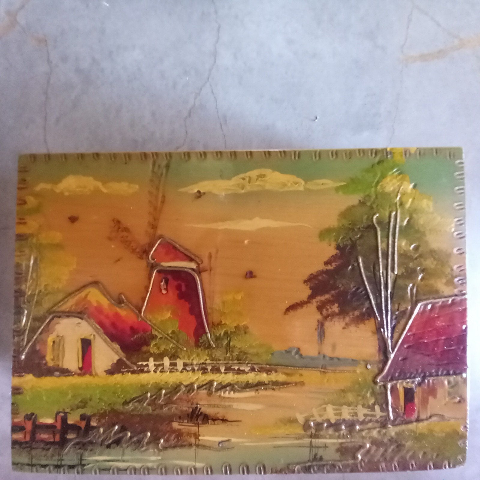 Vintage juwelenkistje met speeldoos, merk Lador, Antiek en Kunst, Ophalen of Verzenden