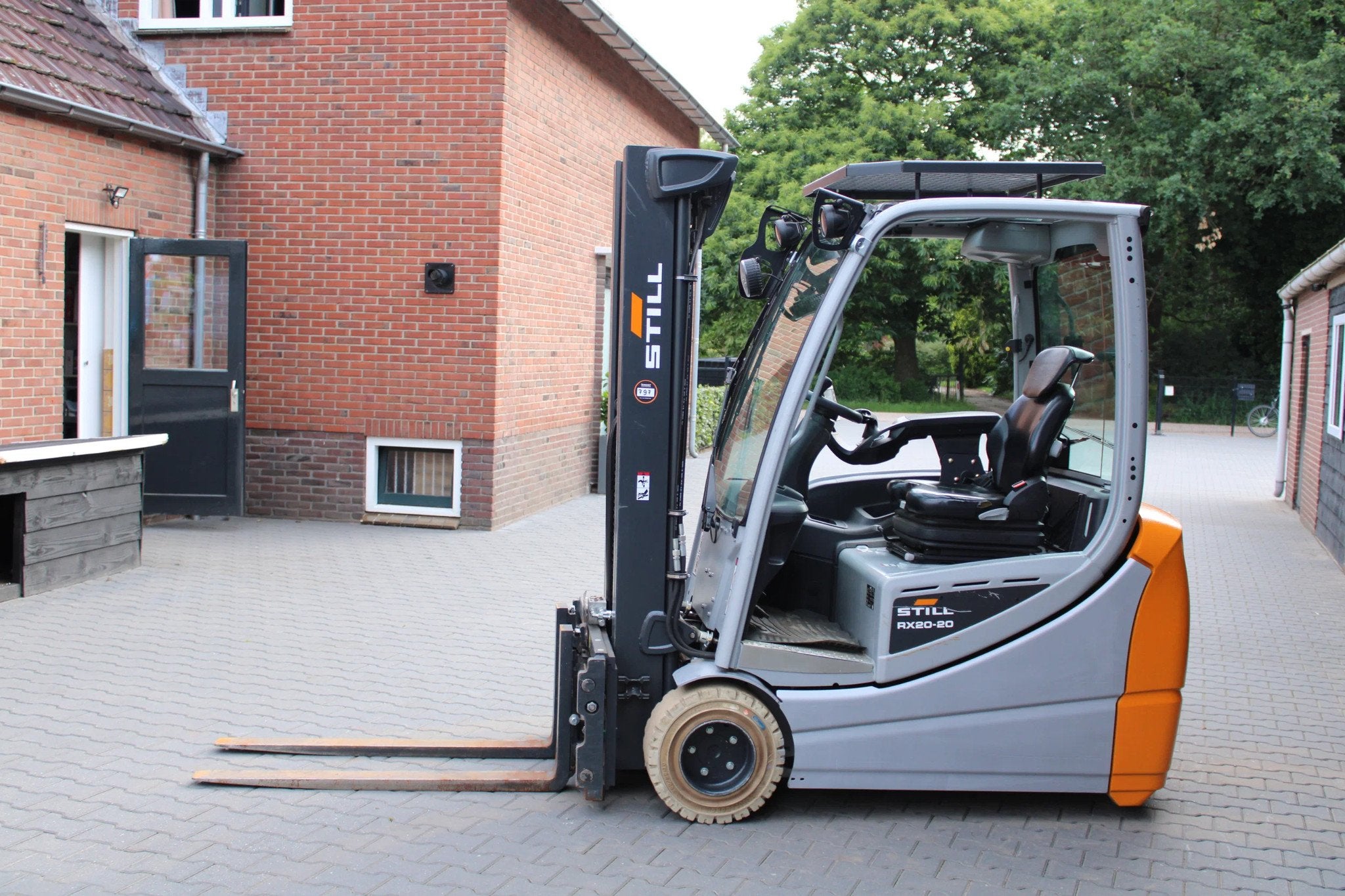 Still RX20 20 heftruck elektrische triplex lepelverstelling, Zakelijke goederen, 2000 tot 3000 kg, Elektrisch, Heftruck, Still