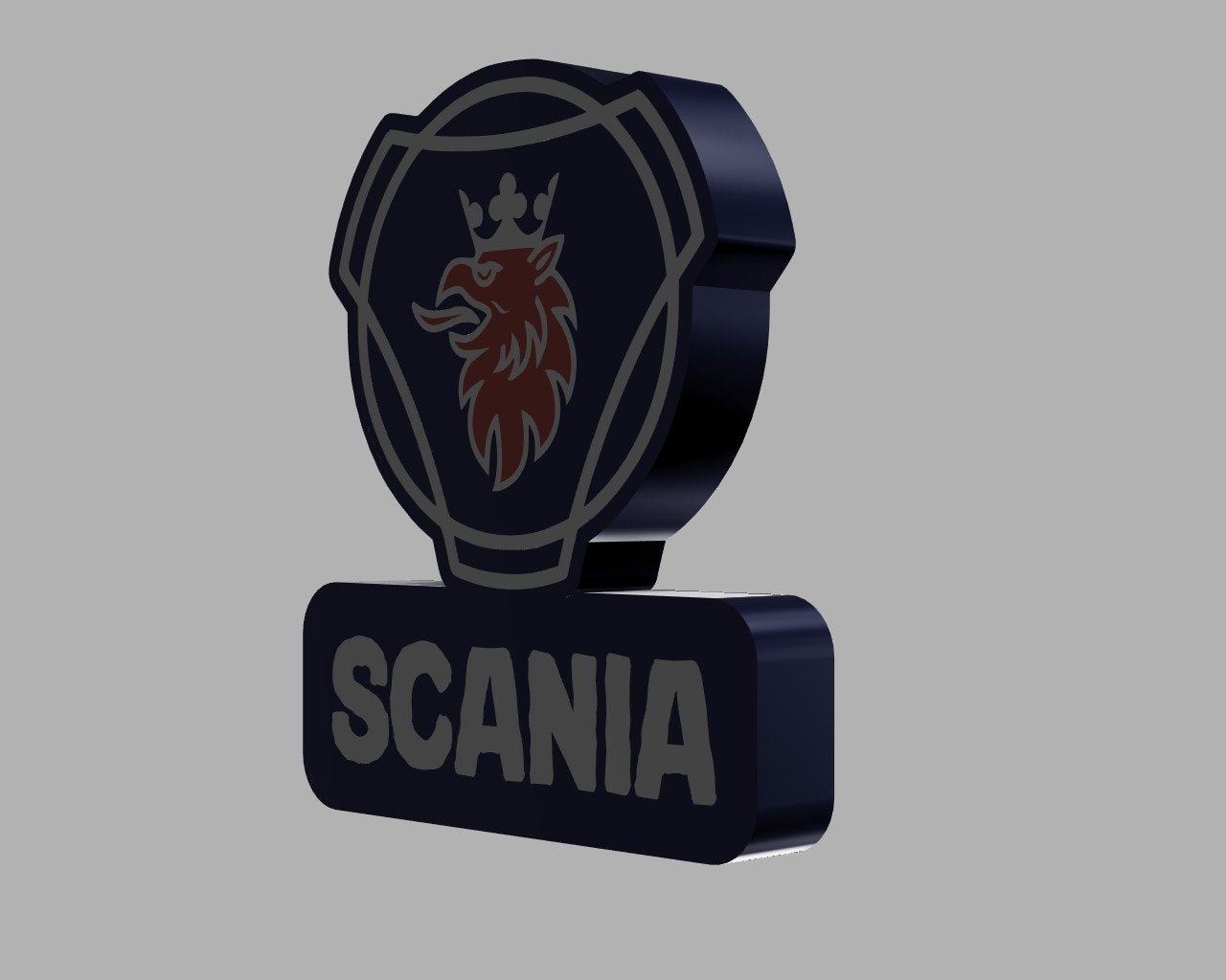 Scania LED Lichtbak - Perfect voor Gamer, Mancave & Bar, Ophalen of Verzenden, Nieuw, Lichtbak of (neon) lamp