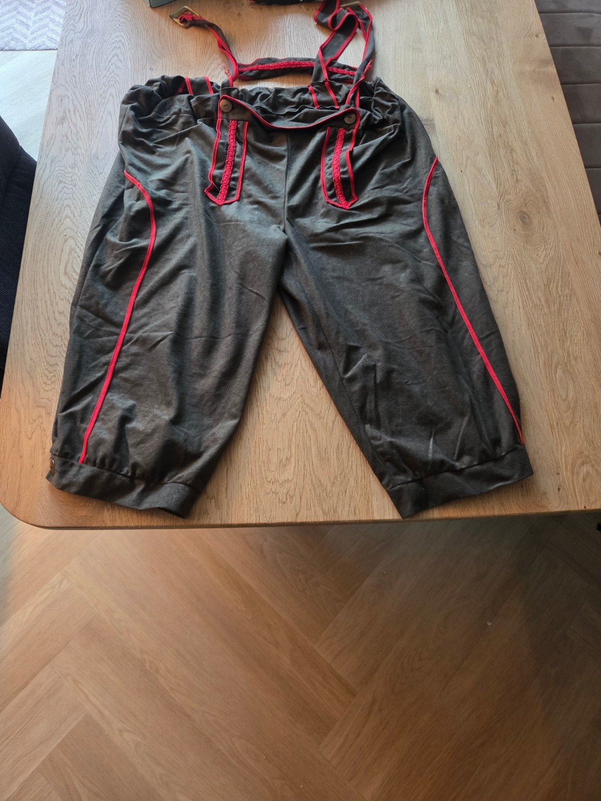 Lederhosen Oktoberfest XL/XXL (stof), Maat 56/58 (XL), Ophalen of Verzenden, Overige thema's, Kleding