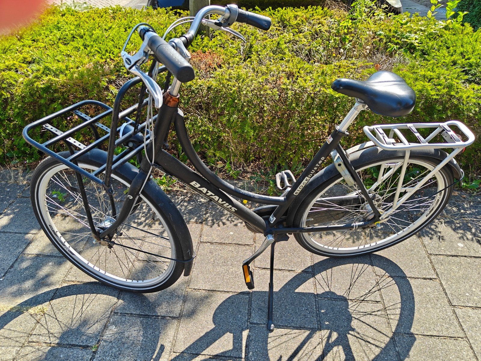 Batavus Blockbuster transportfiets zwart, 53 tot 56 cm, Ophalen, Gebruikt