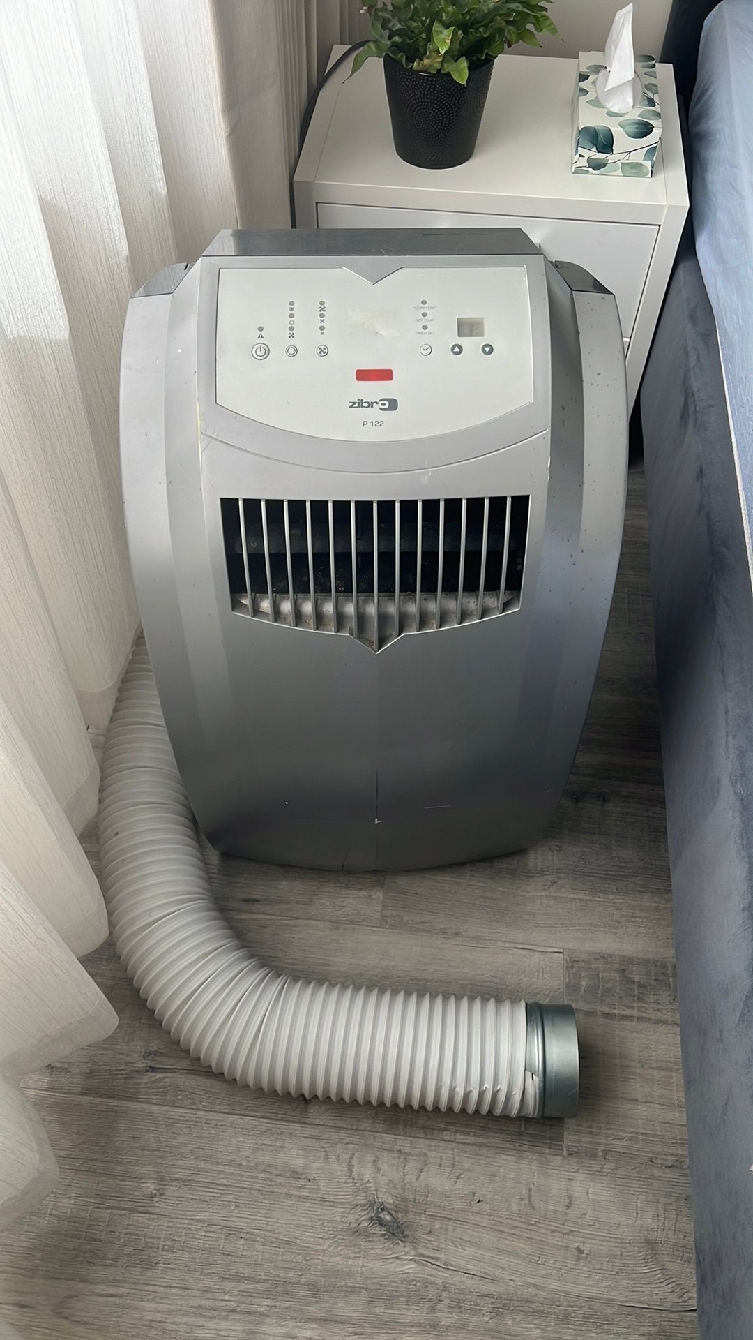 Zibro p122 airco en ontvochtiger, Gebruikt, 3 snelheden of meer, Ophalen of Verzenden, Koelen en Ontvochtigen