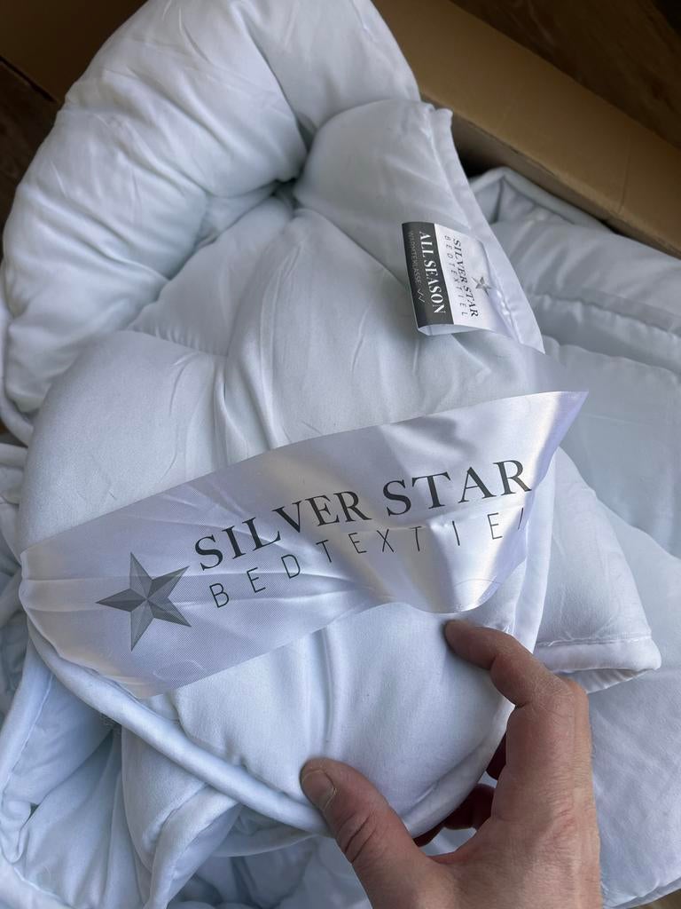 Silver Star All Season Dekbed 200x200 - Nieuw, Gebruikt, Jongetje of Meisje, Wit, Ophalen of Verzenden