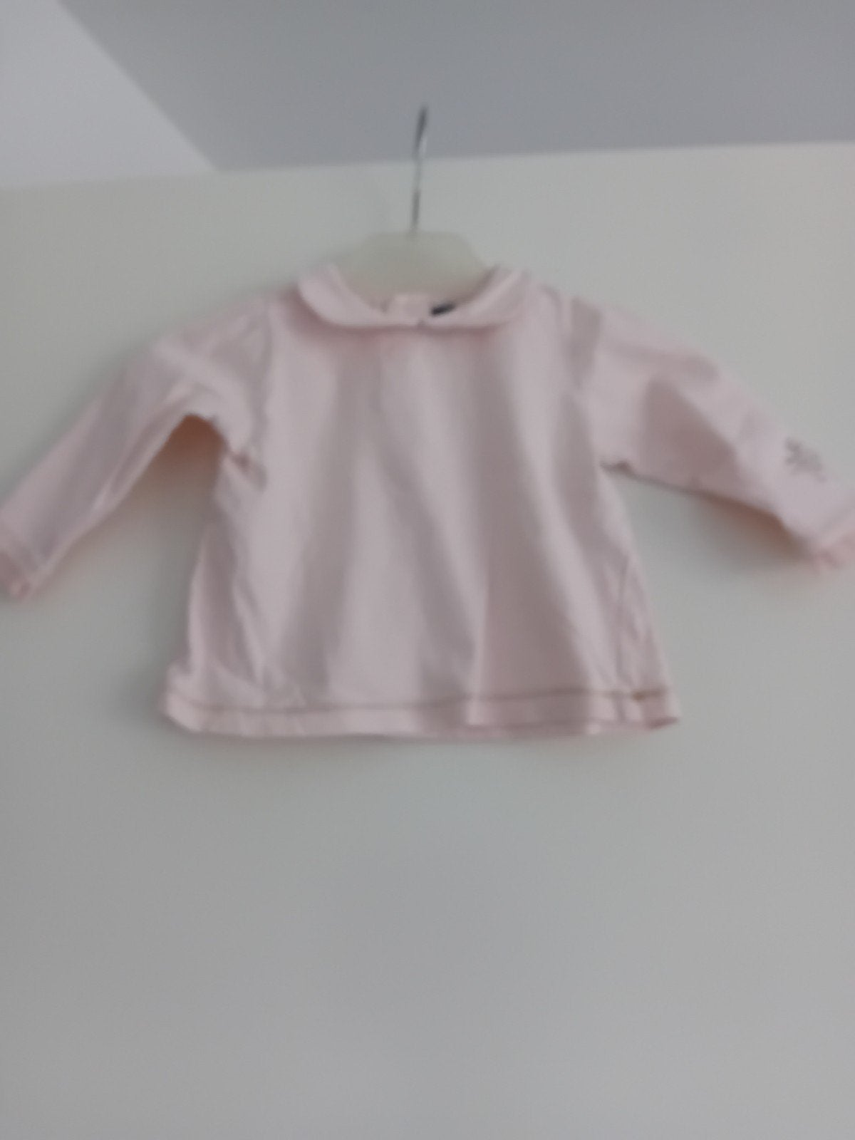 Roze longsleeve met kraagje - Sergent Major - Maat 68, Gebruikt, Meisje, Ophalen of Verzenden, Sergent Major