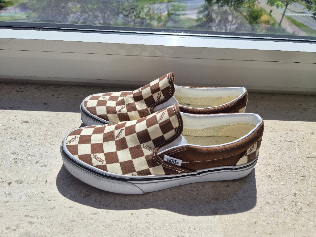 Vans slip on, Ophalen, Bruin, Vans, Sneakers of Gympen
