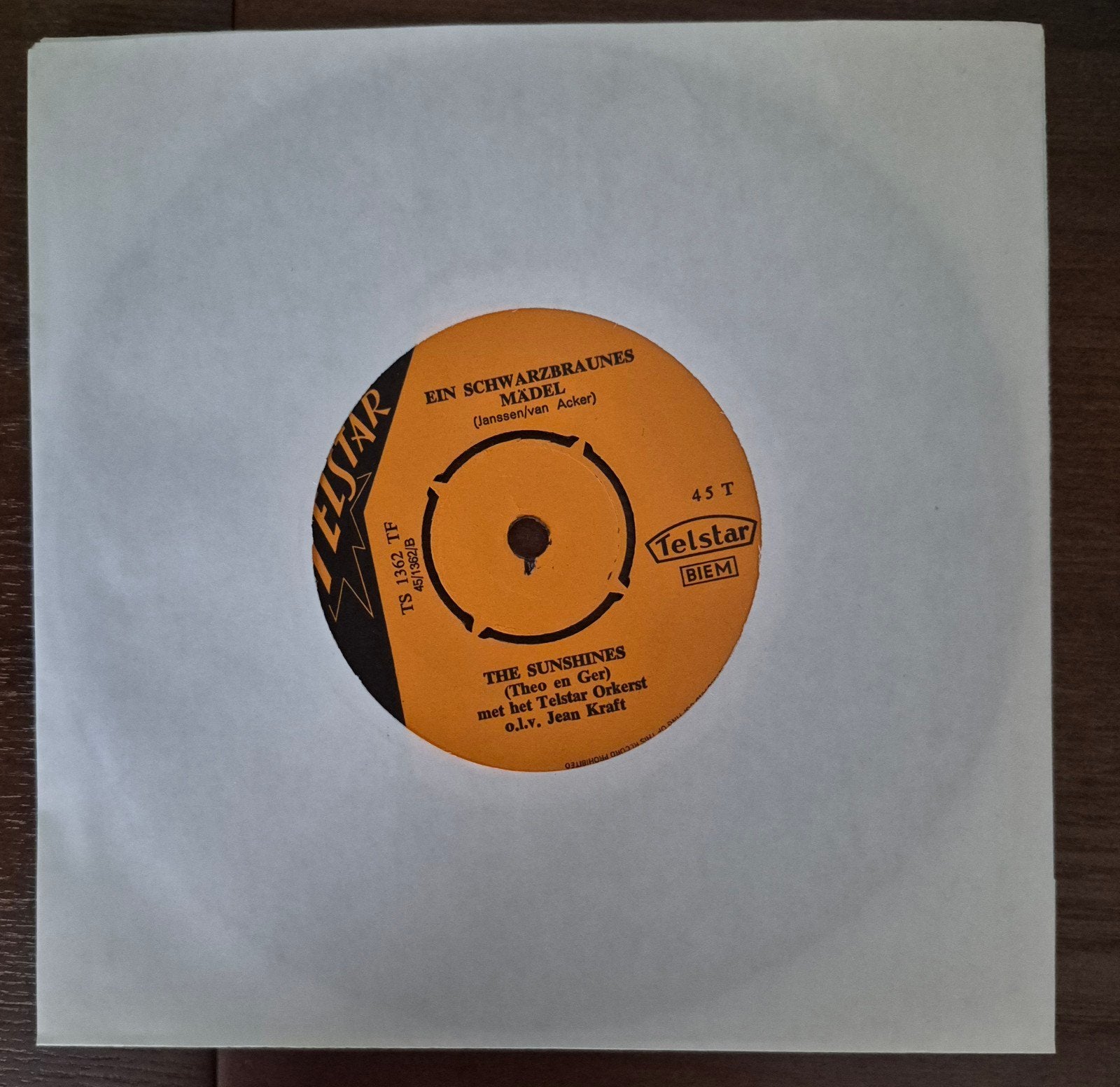 The Sunshines - Kleine Ros'Marie (Piraat), Ophalen of Verzenden, Zo goed als nieuw, Overige formaten, Levenslied of Smartlap