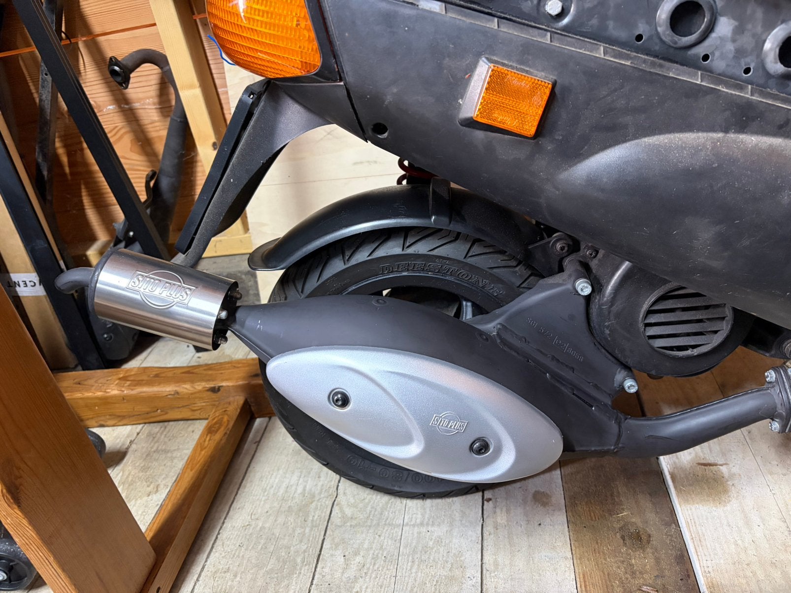 Zip type 3 blok compleet gereviseerd 70CC, Ophalen, Zo goed als nieuw, Blok, Piaggio