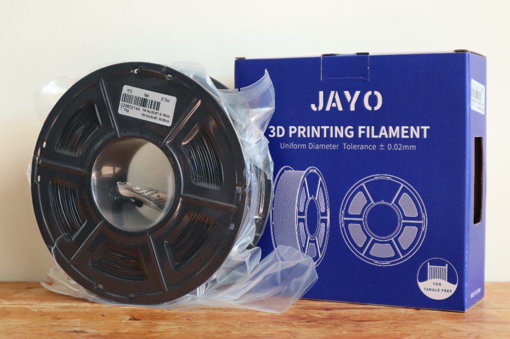 JAYO BLACK PETG 3D Printer Filament 1.75mm rol 1,1KG, Ophalen of Verzenden, Nieuw, Filamentrollen