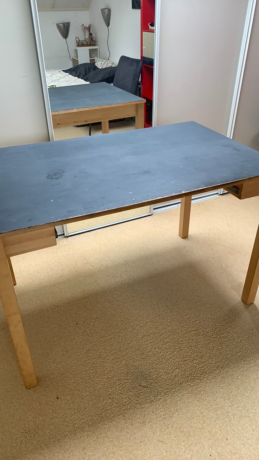Tafel, Huis en Inrichting, Ophalen, Zo goed als nieuw, Rechthoekig, 50 tot 100 cm