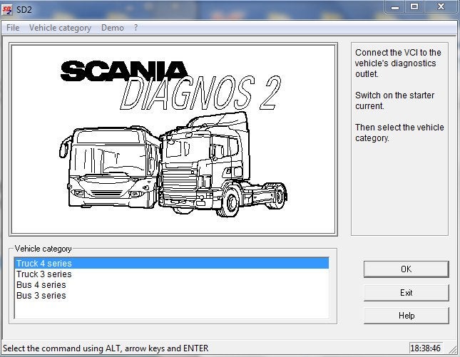 Scania SD2 2.37.85 & SP2 2.35.86, Verzenden