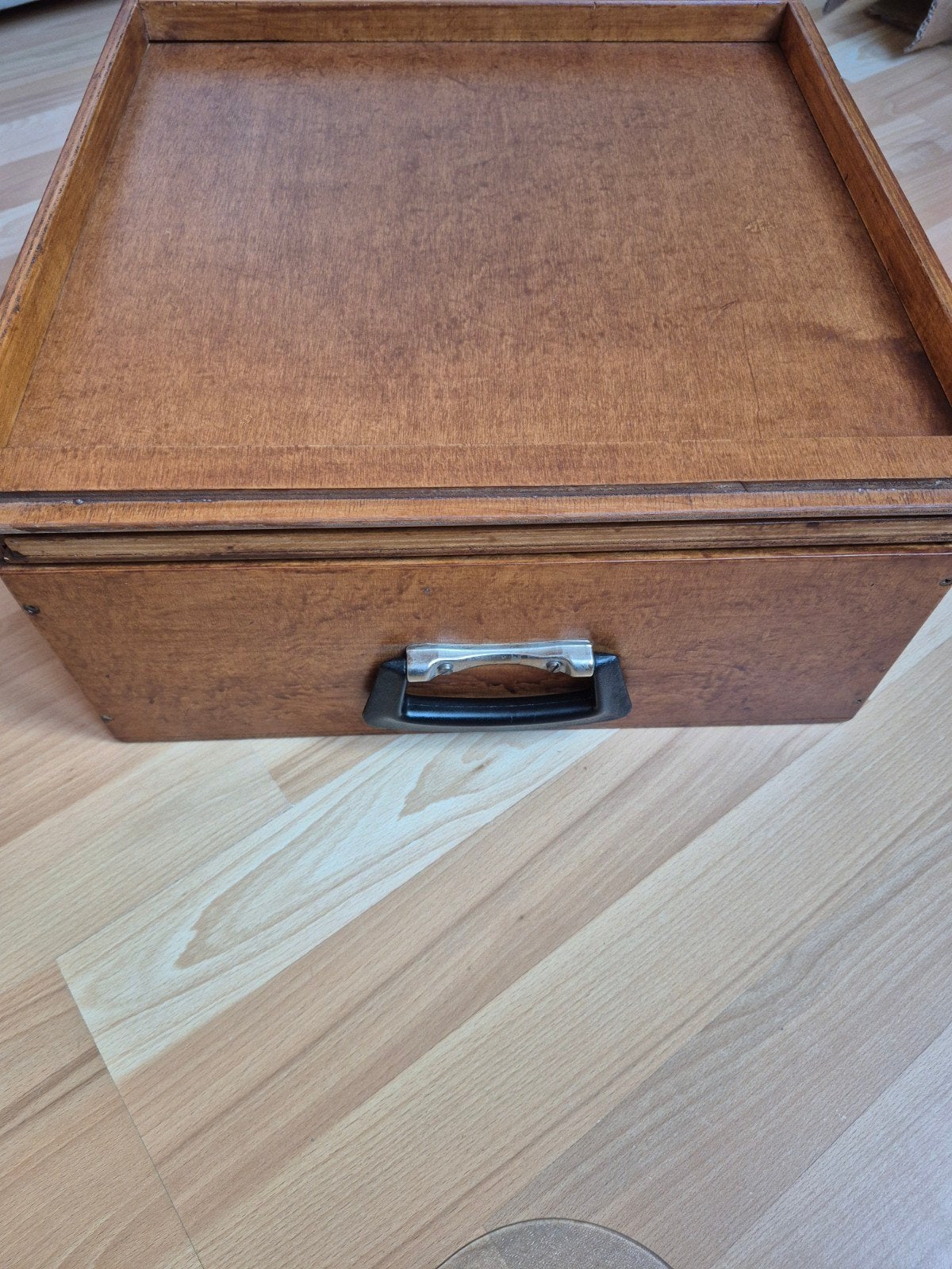 Schitterende handgemaakte houten koffer Kolonisten van Catan, Vijf spelers of meer, Ophalen of Verzenden, Gebruikt