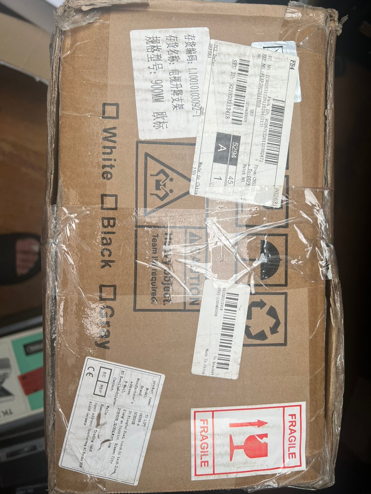 TV-lift, Ophalen of Verzenden, Zo goed als nieuw, 25 tot 50 cm, Minder dan 100 cm