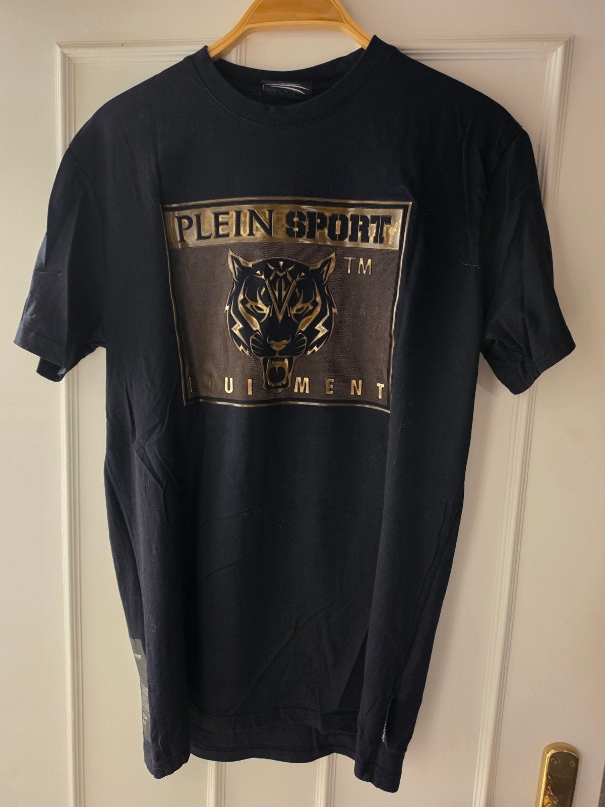 philipp Plein Sport T-shirt Zwart M, Kleding | Heren, Ophalen, Maat 48/50 (M), Zwart, Nieuw