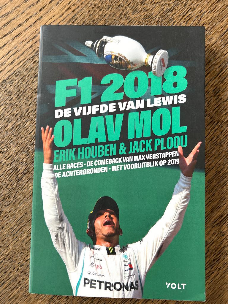 F1. 2018 de vijfde van Lewis, Ophalen, Zo goed als nieuw, Overige sporten, Olav Mol; Erik Houben