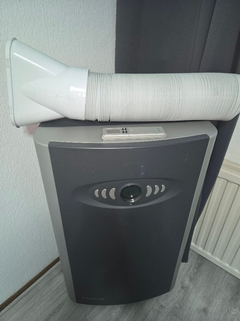 Amcor mobiele airco PCMB 12KE-410 9400 BTU, Ophalen, Gebruikt, Timer, 3 snelheden of meer