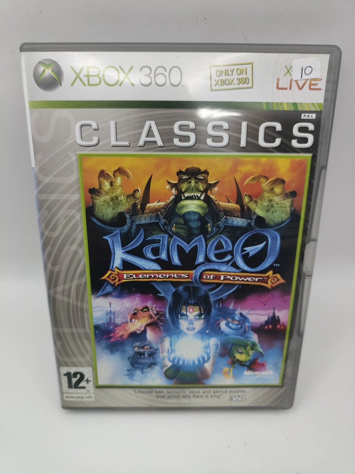 Kameo: Elements of Power - Xbox 360 Classics, Avontuur en Actie, One Microsoft Way, Redmond, WA 98052, USA, 1 speler, Eén computer