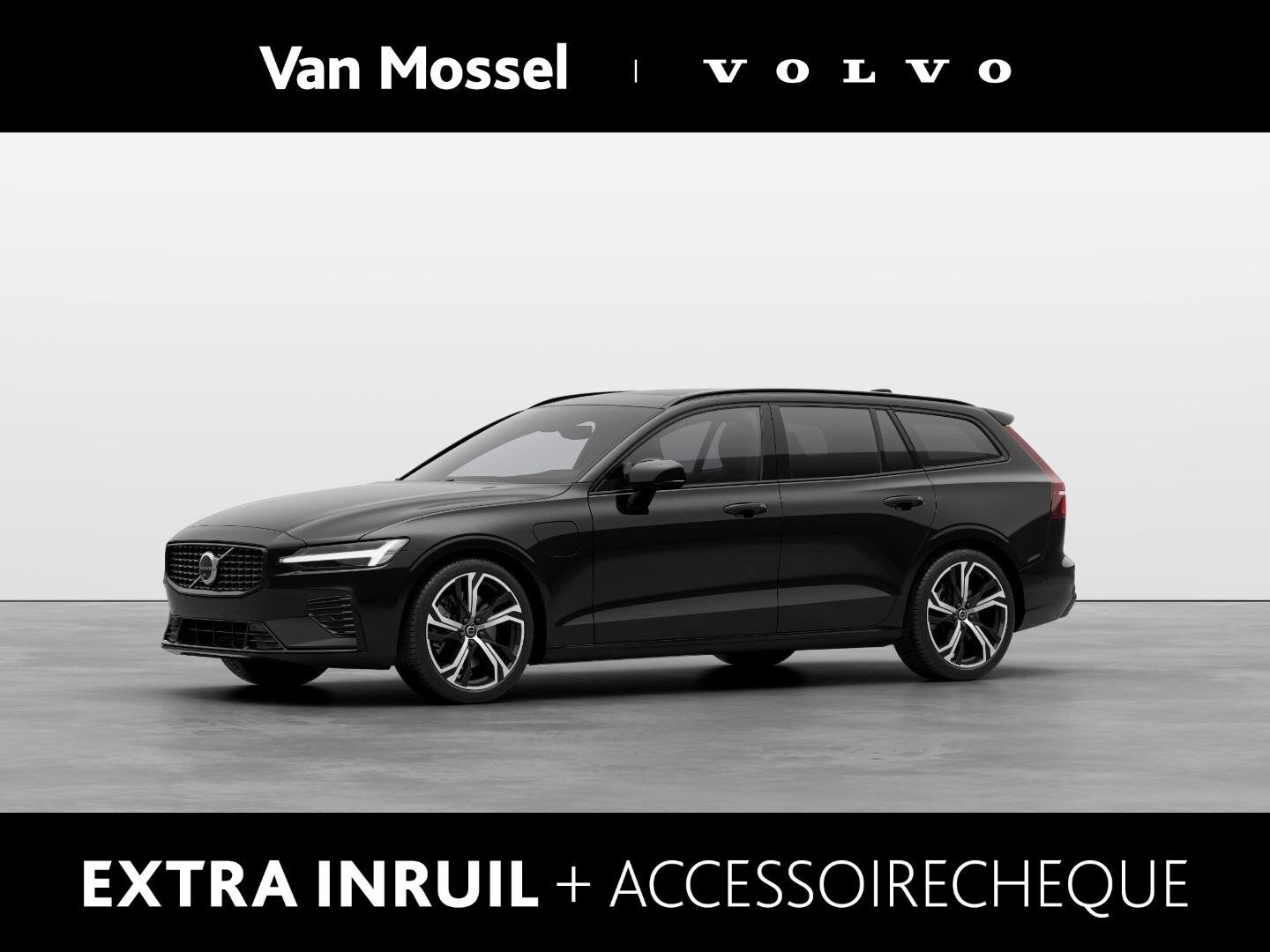 Volvo V60 T8 Plug-in hybrid AWD Ultra Dark | Ledere bekledin