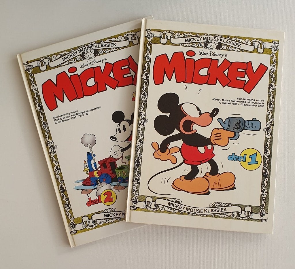 LAATSTE KANS. Mickey Mouse Klassiek Deel 1 & 2, Ophalen of Verzenden, Mickey Mouse, Zo goed als nieuw, Overige typen