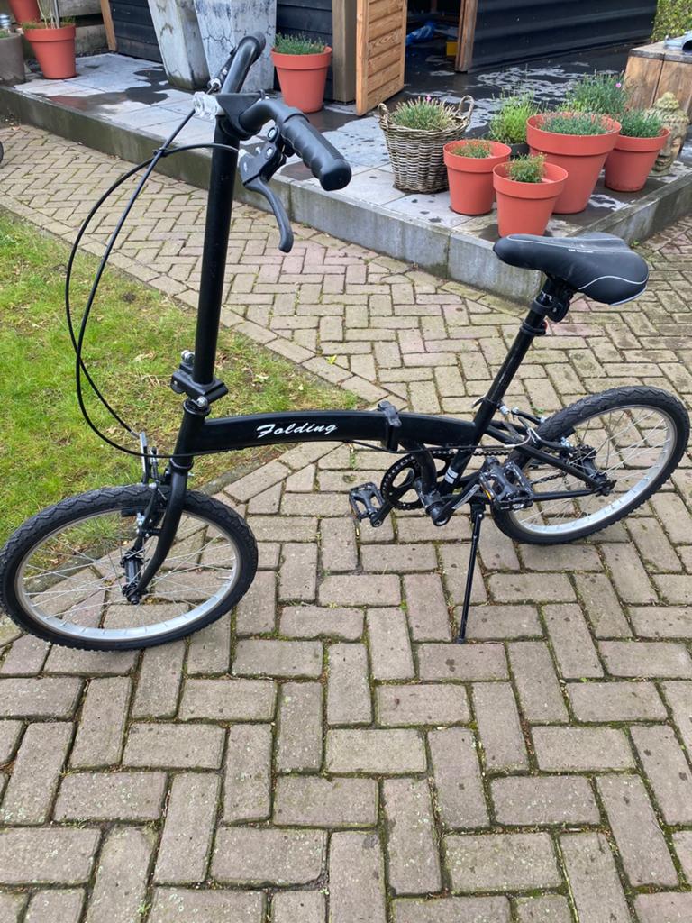Izgst.vouwfiets., Fietsen en Brommers, Fietsen | Vouwfietsen, Ophalen, Zo goed als nieuw, 20 inch of meer