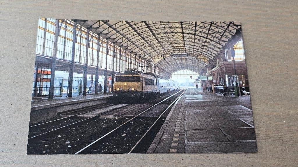 Foto NS Nederlandse Spoorwegen Loc 1774 met DDM Dubbeldekker, Verzenden, Gebruikt, Trein, Overige typen