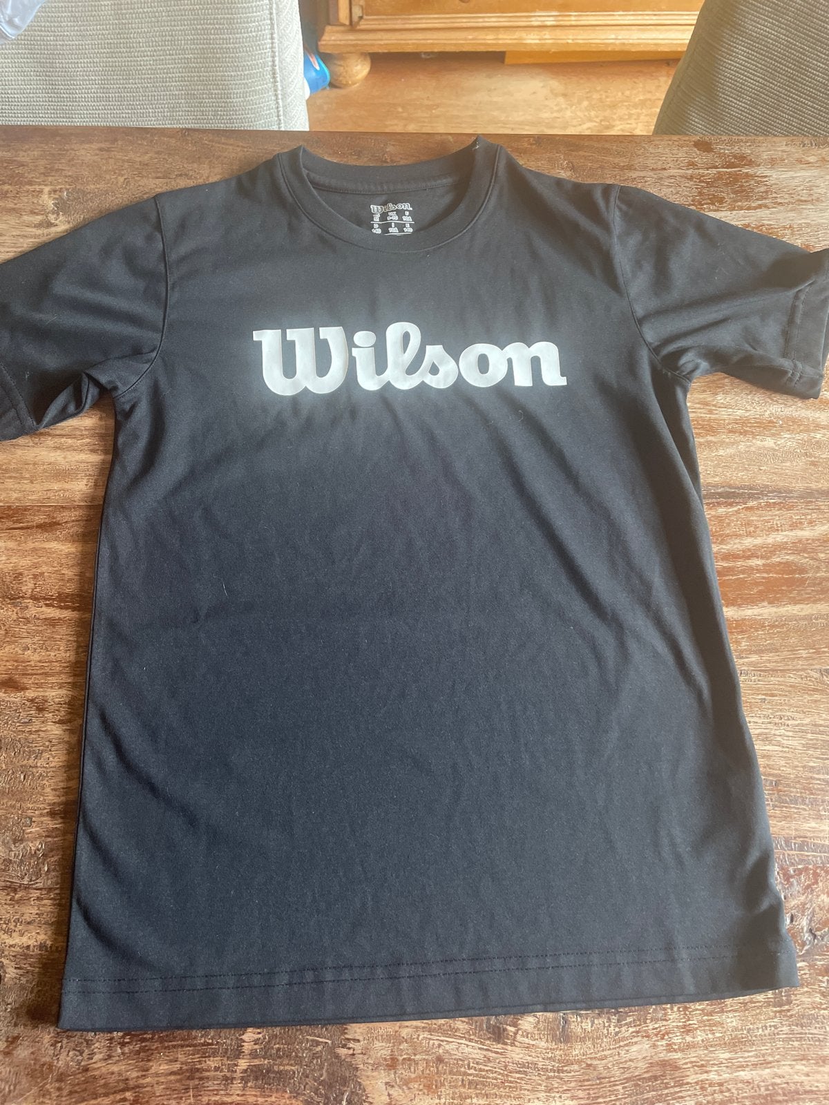 Wilson tennis T-shirt maat 140, Sport en Fitness, Tennis, L00, Ophalen of Verzenden, Zo goed als nieuw, Wilson