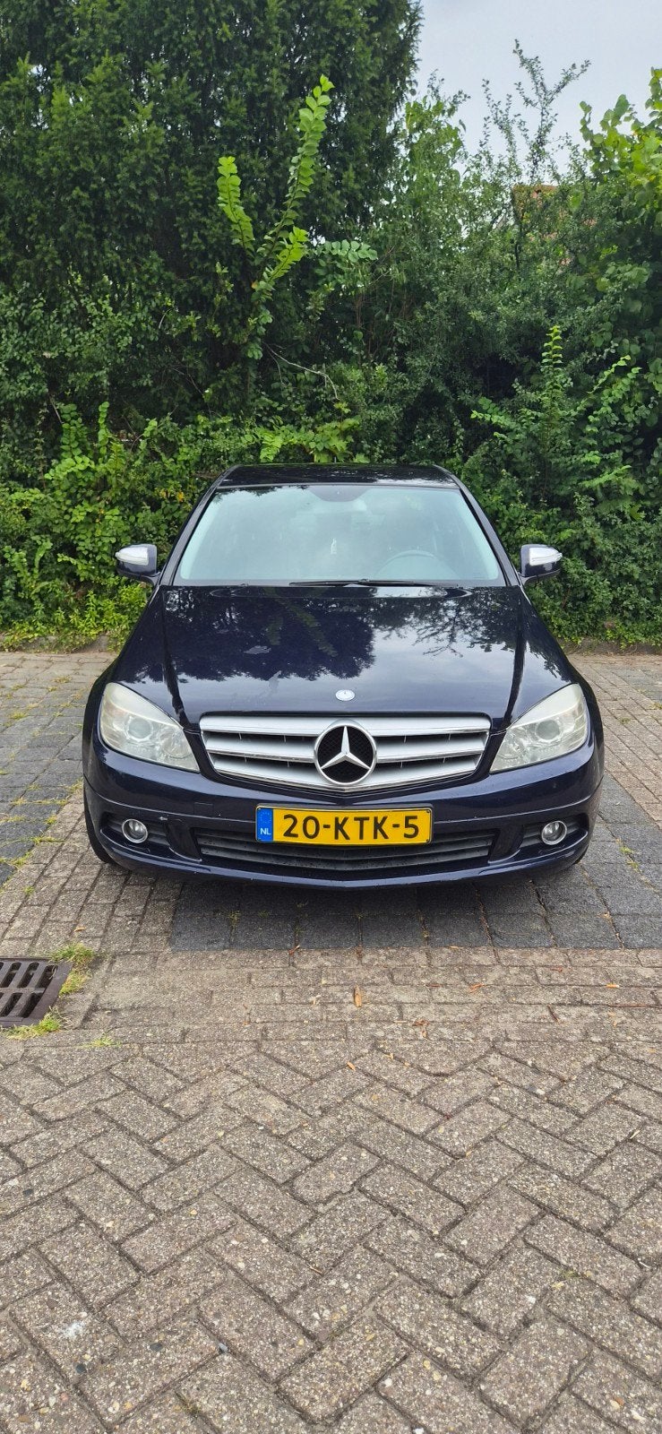 Mercedes-Benz C-Klasse 1.8 C180 Kompressor Sedan 2007 Blauw, 1385 kg, Achterwielaandrijving, Blauw, 1796 cc