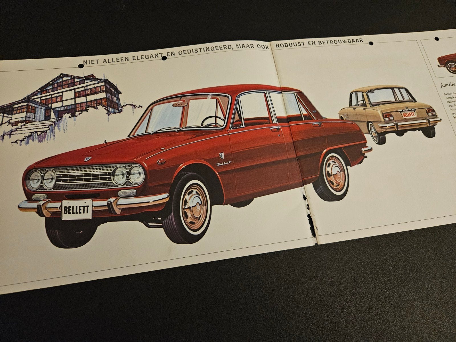 Brochure Isuzu Bellett, Ophalen of Verzenden, Zo goed als nieuw, Overige merken
