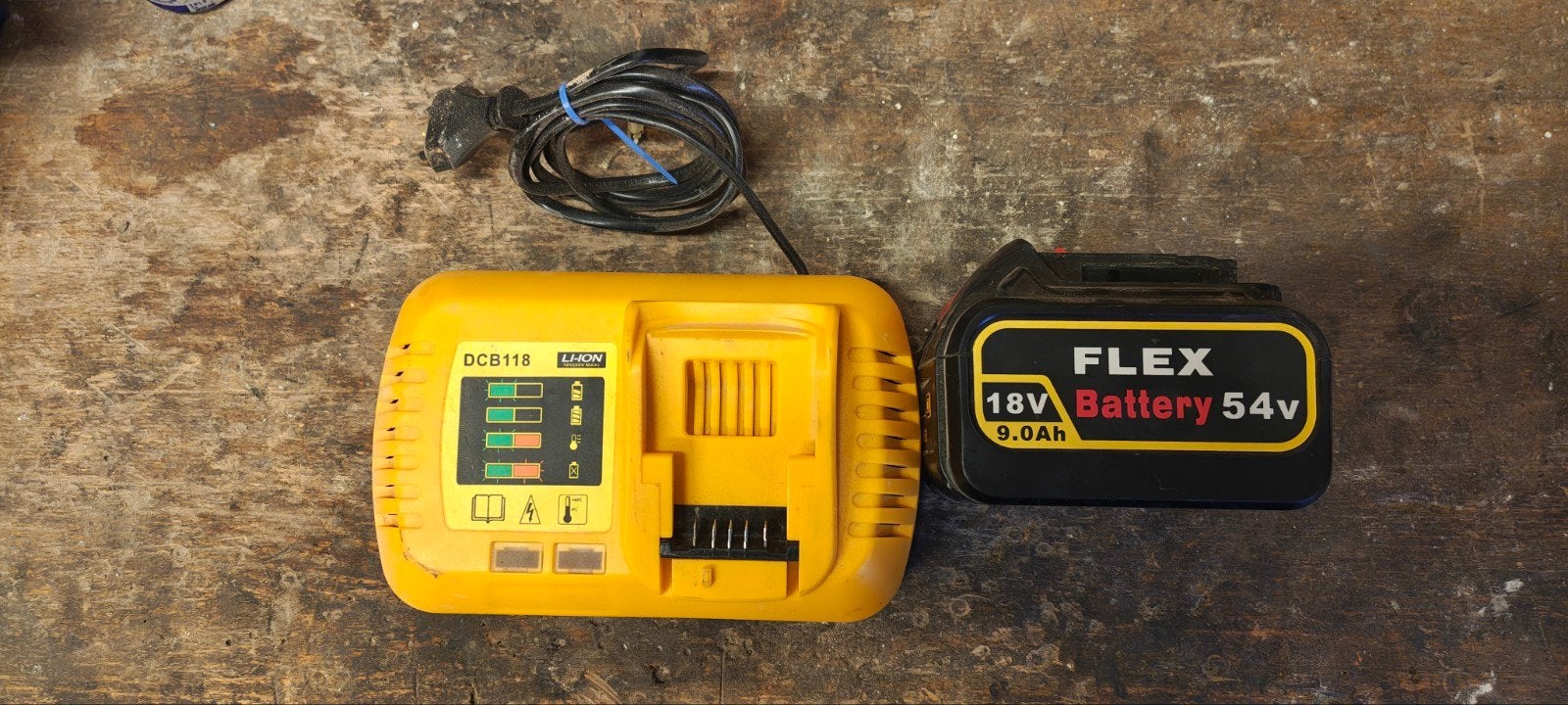 dewalt flexvolt accu en lader