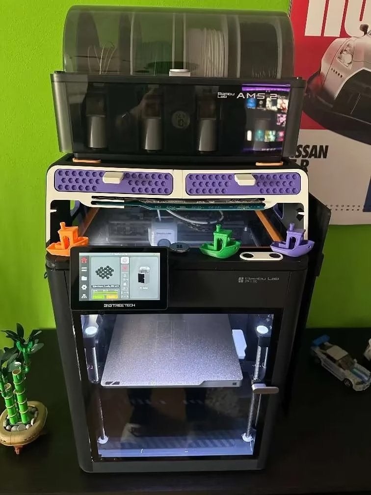 Bambu Lab P1S met AMS 2 Pro, Ophalen of Verzenden, Zo goed als nieuw, Filament