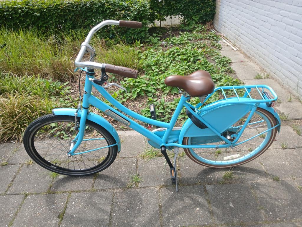 Leuke popal.meisjes fiets 24.inch, Fietsen en Brommers, Fietsen | Meisjes, Ophalen of Verzenden, Gebruikt, 24 inch, Popal