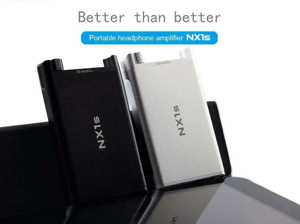 TOPPING NX1S - Portable Headphone Amplifier zilver