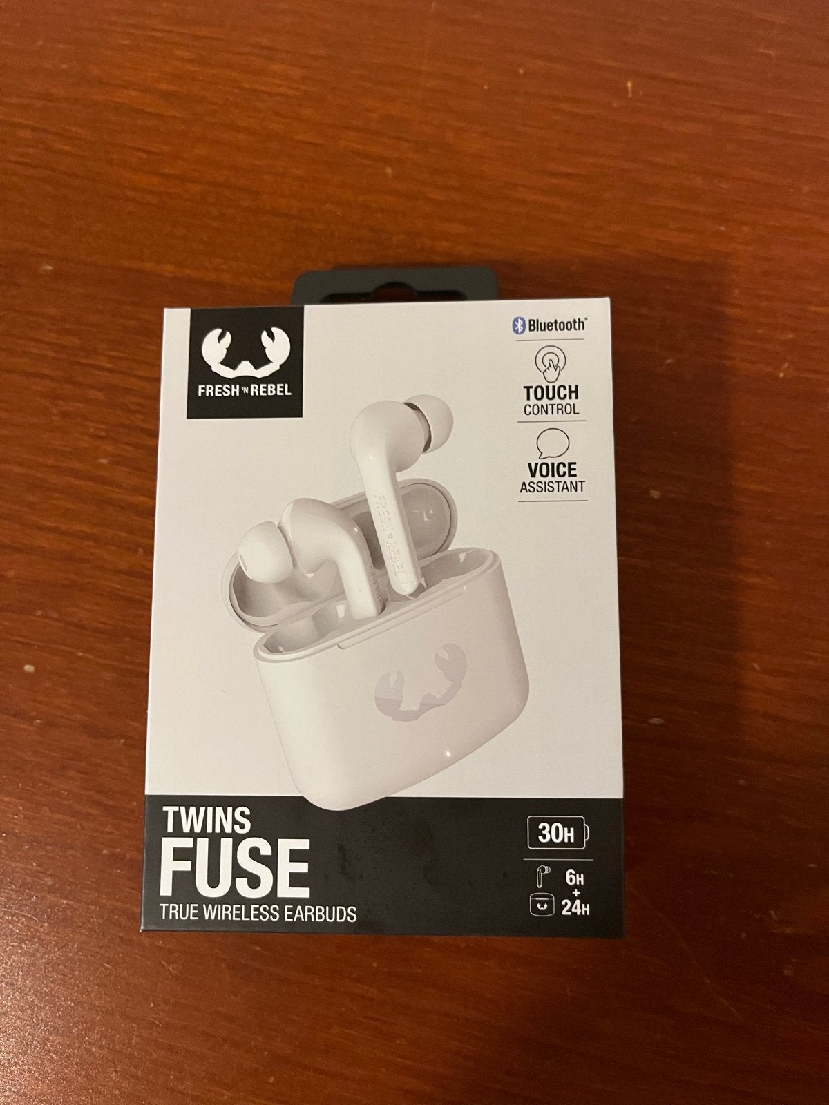 Fresh 'n Rebel Twins Fuse True Wireless Earbuds Ice Grey, Bluetooth, Nieuw, Ophalen of Verzenden, Grijs