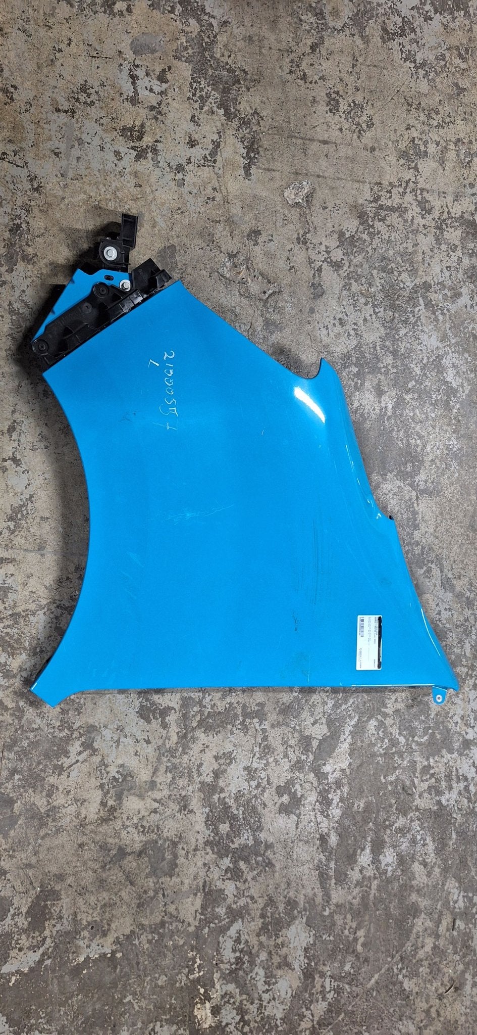 Renault Master Spatbord Links-voor vanaf 2021 Blauw Originee, Gebruikt, -, Renault, -